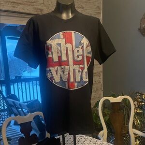 The Who Black T-Shirt - Short Sleeve